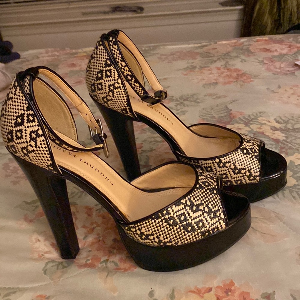 Stilettos.  Sexy high heels. Chinese Laundry 9.5. Very very hot on 🔥🔥